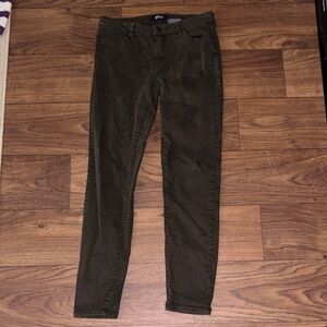 Buffalo David Bitton Vale Midrise Stretch Skinny Jeans for Women Olive green